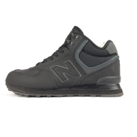 Nеw Balance 574 високі Чорні нубук