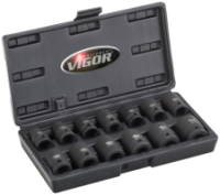 Набор торцевых головок ударных , VIGOR, V4397