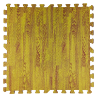 Підлога пазл - модульне підлогове покриття 600x600x10мм жовте дерево (МР7)