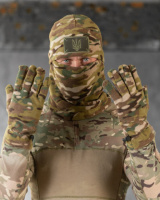 Комплект шапка баф рукавички мультик ВТ6389