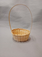 Корзина маленькая / Овал / Бежевый