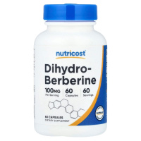 Дигідроберберин, 100 мг, Dihydroberberine, Nutricost, 60 капсул