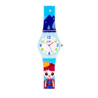 Дитячий годинник Better 012 Prince Light Blue-White з силіконовим ремінцем та кварцовим механізмом
