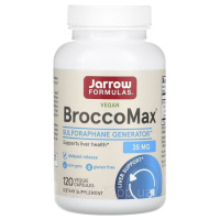 Екстракт насіння броколі, 35 мг, Vegan BroccoMax, Jarrow Formulas, 120 вегетаріанських капсул