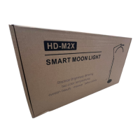 Світлодіодна лампа Півмісяць студійне світло HD-M8X12