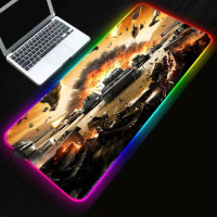 Коврик для мышки RGB World of Tanks -780 RS-01 (30*70*0.3) Геймерский коврик для мыши в фирменной упаковке