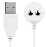 Зарядка (запасной кабель) для игрушек Satisfyer USB charging cable White (мятая упаковка!!!)