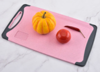 Доска разделочная 13219 24.5х40.5 см розовая