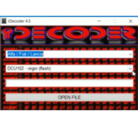 Встановлення чип тюнінг програми iDecoder 4.5 для відключення DPF DTC TVA IMMO з прошивок ЕБУ