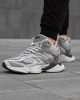 Кросівки зимові хутро New Balance колір сірий