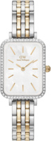 Часы Daniel Wellington Quadro Lumine Bezel 5-Link Two-Tone MOP DW00100671