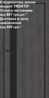 Двері міжкімнатні DOORS Smart TRENTO 03BG Дуб суво (ПВХ), 700x2000 мм