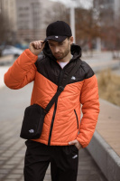 Куртка чоловіча Active TNF чорно-помаранчева (1642141106)