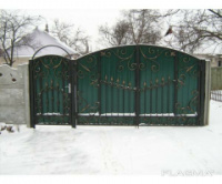 Ворота из профлиста №9