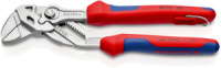 Кліщі переставні-гайковий ключ, діаметр 40мм KNIPEX 86 05 180 T BK, зі страхувальним кріпленням, хромовані