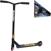 Самокат трюковый Scooter STUNT желтый