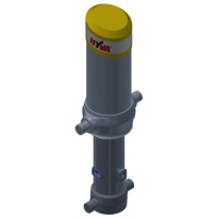 Гідроциліндр FC A149-4-04660-074-K0550-HC (фронтальний з кожухом) HYVA