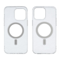 Чехол силиконовый Сlear Case MagSafe для Apple iPhone 16 Pro прозрачный