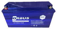 Акумуляторна батарея ORBUS CG12150 GEL 12 V 150 Ah (485 x 172 x 240) Black 47kg Q1/34