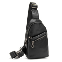 Сумка-слінг чорна чоловіча 710031A
