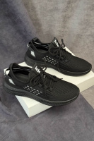 Кроссовки мужские текстиль, цвет черно-белый, 243RF58-1