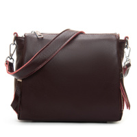 PODIUM Сумка Женская Классическая кожа ALEX RAI 8942-9 bordo