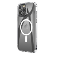 Чехол Hoco airbag anti-fall c Mag Safe для Apple iPhone 15 Pro прозрачный