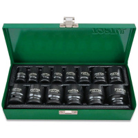 Набор головок дюймовых ударных TOPTUL 1/2« 3/8...1-1/4 14ед. GEAD1401