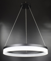 Люстра светодиодная подвесная LED светильник для квартиры на потолок лэд 26751 Черный 35-160х60х60 см.