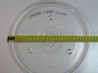 Тарелка для микроволновой печи  Диаметр тарелки: 270 мм