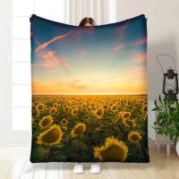 Плед 3D Подсолнечная Украина 3957_B 16791 135х160 см