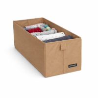 Текстильная коробка для хранения S ORGANIZE (бежевый)