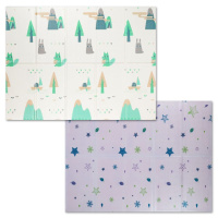 Детский складной развивающий термоковрик 150х200х1см «Звезды | Лес» (277) SW-00000868