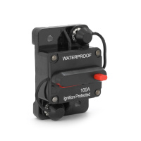 Автоматический выключатель предохранитель однополюсный постоянного тока 12-48V,GG-CB5 Waterproof 100A