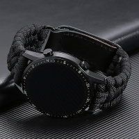 Ремінець Paracord Black 22 мм
