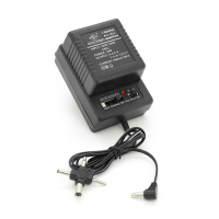 Адаптер питания Y3-12 с регулировкой 3V-12V 1A, штекер 4.0*2,1, jack3,5, LED - индикация