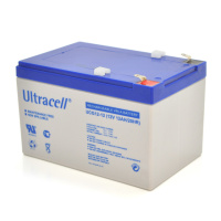 Аккумуляторная батарея Ultracell UCG12-12 GEL 12V 12 Ah  (158x 98 x 101), 3.60 kg  White Q6/444