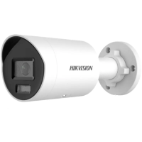 4МП цилиндрическая ColorVu Smart Dual-Light камера с SD картой Hikvision DS-2CD2047G2H-LIU (eF) (2.8мм)