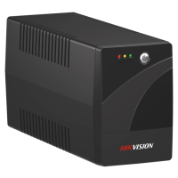 ИБП Hikvision DS-UPS600-R, 600ВА/360 Вт LED, 2xUniversal socket, 1x12V/7Ah, 4.25 кг, 276×101×142 мм