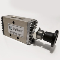 Пневмокерування коробки відбору потужності HPTech (1 кнопка, плоский)