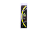 Наклейка на колесо 12 MONSTER ENERGY (жовта, світловідбивна) PLT