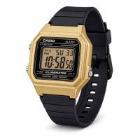 Чоловічий годинник Casio W-217HM-9A — електронний спортивний годинник у золотистому корпусі