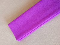 Гофро бумага / 200×50 см / фиолетовый