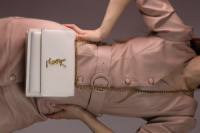 YSL Sunset medium white