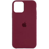 Чохол Silicone Case (AA) для Apple iPhone 11 Pro (бордовий / Plum ) - купити в SmartEra.ua