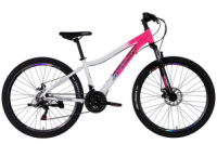 Велосипед AL 27.5« SPACE IZIDA DD FR рама-15» рожево-білий 2026