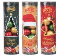 ✔️SALE! Різдвяні шоколадні кульки какао та фундук BOLCI 140г
