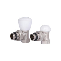 Комплект радіаторних кранів Thermo Alliance Standart 1/2« ВН кутовий TAS232W15