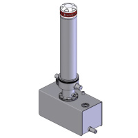 Гідроциліндр з масляним баком Binotto TFC 167-5-5125 (фронтальний)