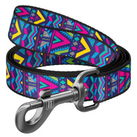 Повідець для собак нейлоновий WAUDOG Nylon, малюнок «Інді», Ш 15 мм, Дов 122 см